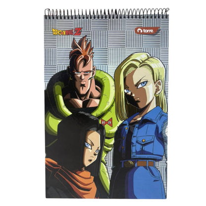 Croquera Oficio 80 Hojas Dragon Ball Z Torre