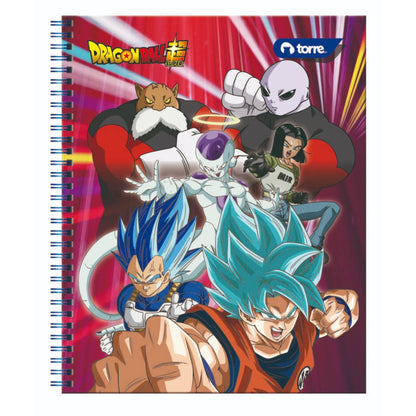 Pack 10 cuadernos Dragon Ball Z Torre 100H 7mm