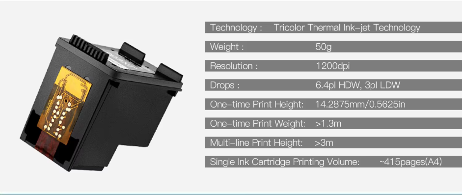Mini impresora portátil a Color