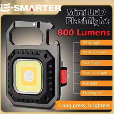 Mini linterna LED COB magnética