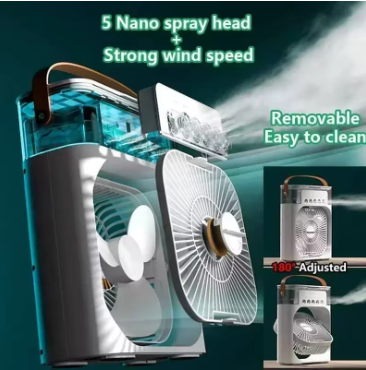 Ventilador 3 en 1, aire acondicionado