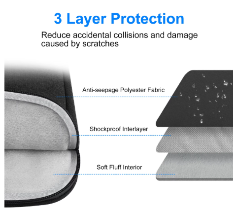 Funda para portátil  13 14 15.6 pulgadas