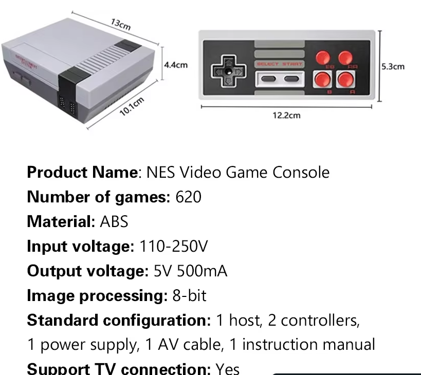 Consola de juegos 0portátil Retro Mini TV 62