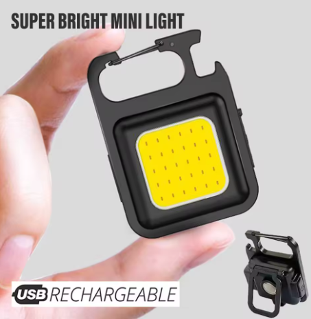 Mini linterna LED COB magnética