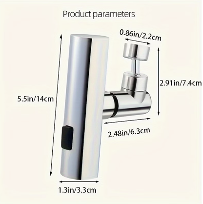 3-in-1 360° Rotating Waterfall