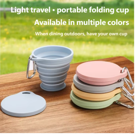 Vaso de bolsillo plegable