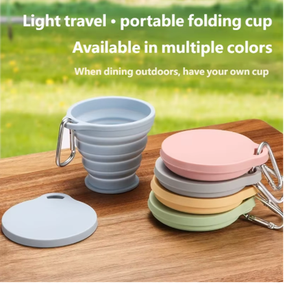 Vaso de bolsillo plegable