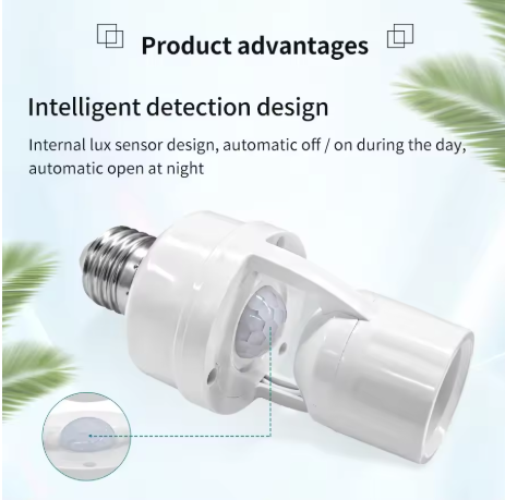 Portalámparas sensor activado por voz