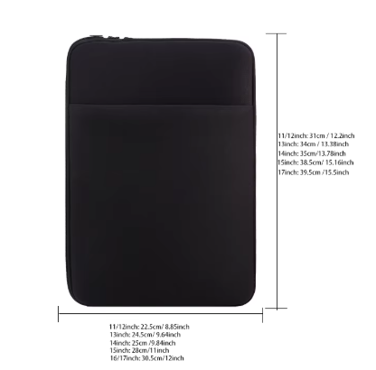 Bolsa interior para ordenador portátil de 11/13/14/15.6 pulgadas