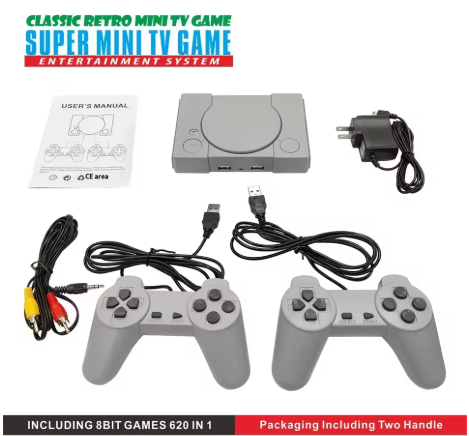 Consola de juegos 0portátil Retro Mini TV 62