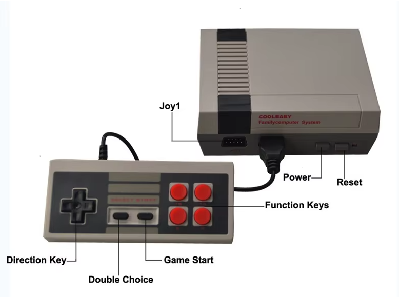 Consola de juegos 0portátil Retro Mini TV 62