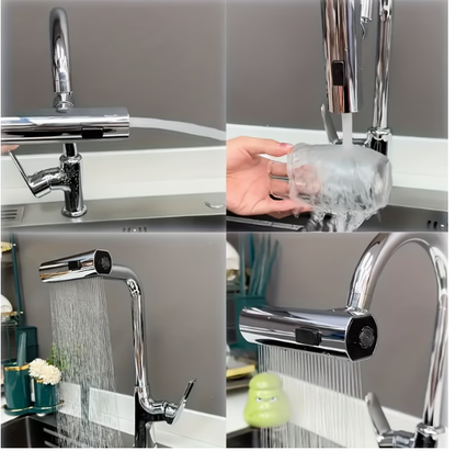 3-in-1 360° Rotating Waterfall