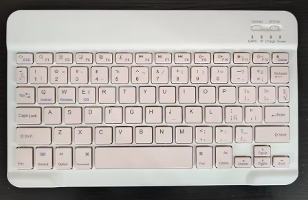 Teclado inalámbrico Bluetooth Mini teclado para ordenador portátil tableta teléfono Ipad Xiaomi teclado para juegos recargable Android iOS Windows