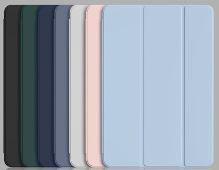 Funda 3Pliegue protectora de cuero PU con soporte magnético