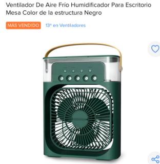 Ventilador 3 en 1, aire acondicionado