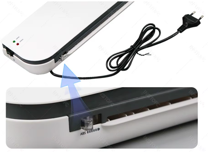 Máquina laminadora de escritorio SL289, tamaño A4, sistema de laminación en frío y caliente, 2 rodillos, 9 pulgadas de ancho máximo para A4/A5/A6/4R/3R/2R