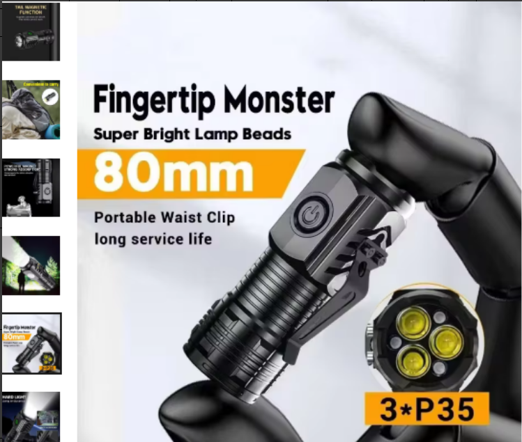 Mini linterna LED portátil