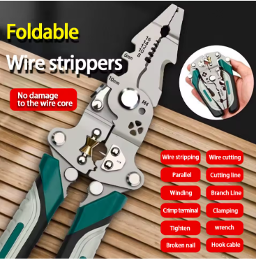 Pelacables plegable