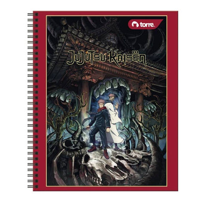 Pack 10 cuadernos Jujutsu Kaisen Torre 100H 7mm