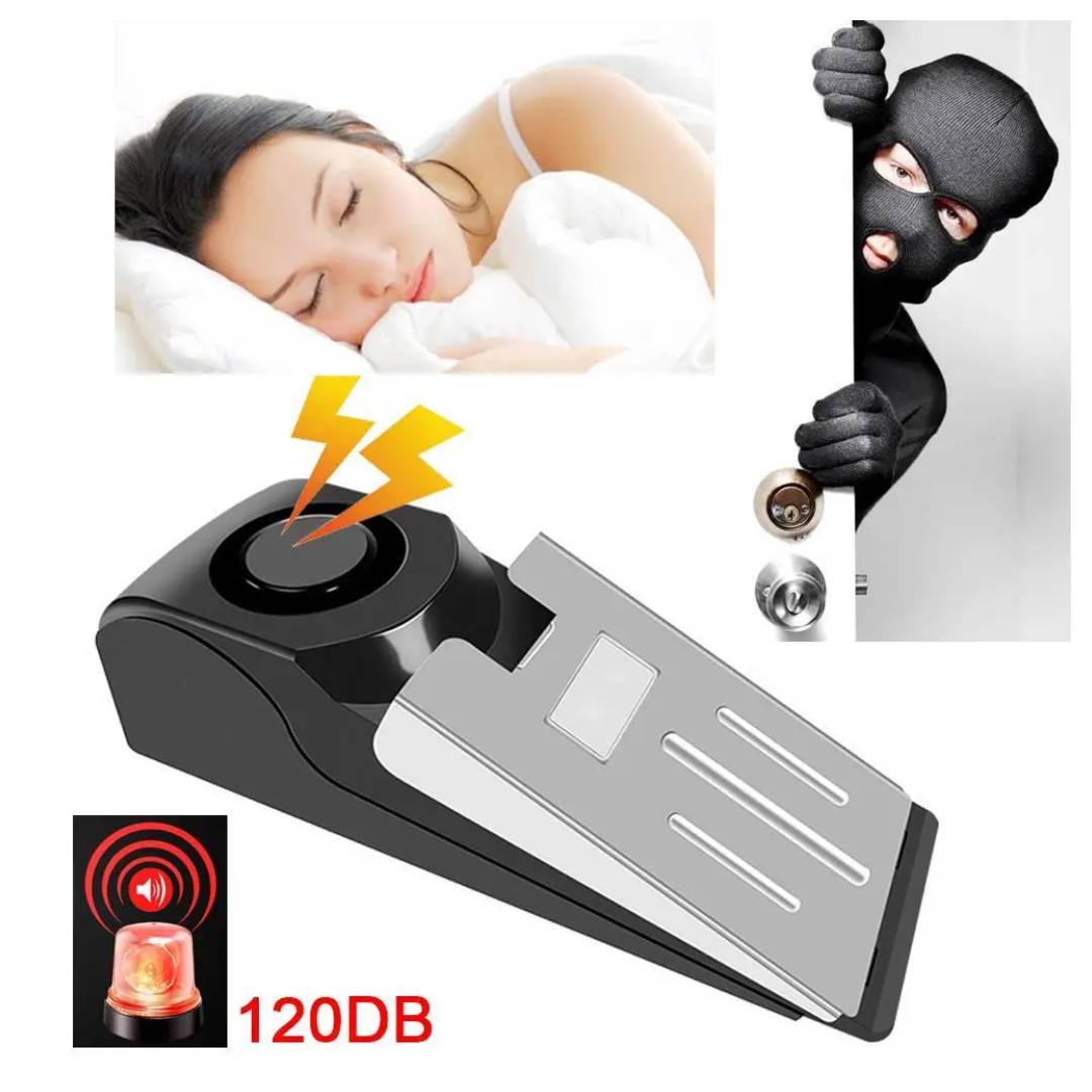 Tope De Puerta Tipo Cuña Anti Robo Con Alarma
