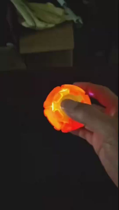 Bolas Antiestrés LED Mágicas de Presionar y Girar