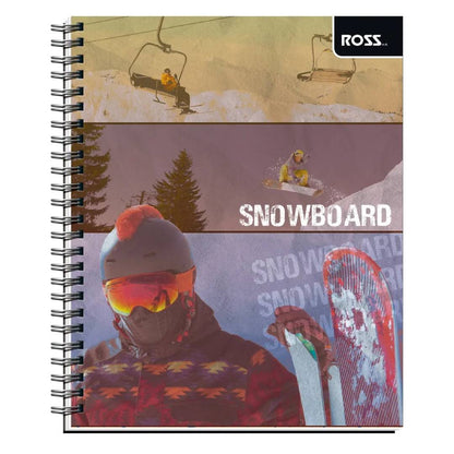 CUAD.UNIV ROSS TS/ED SPORT KIDS 100 HJS 7 MM