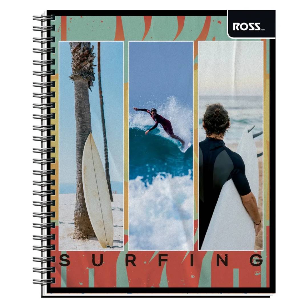 CUAD.UNIV ROSS TS/ED SPORT KIDS 100 HJS 7 MM