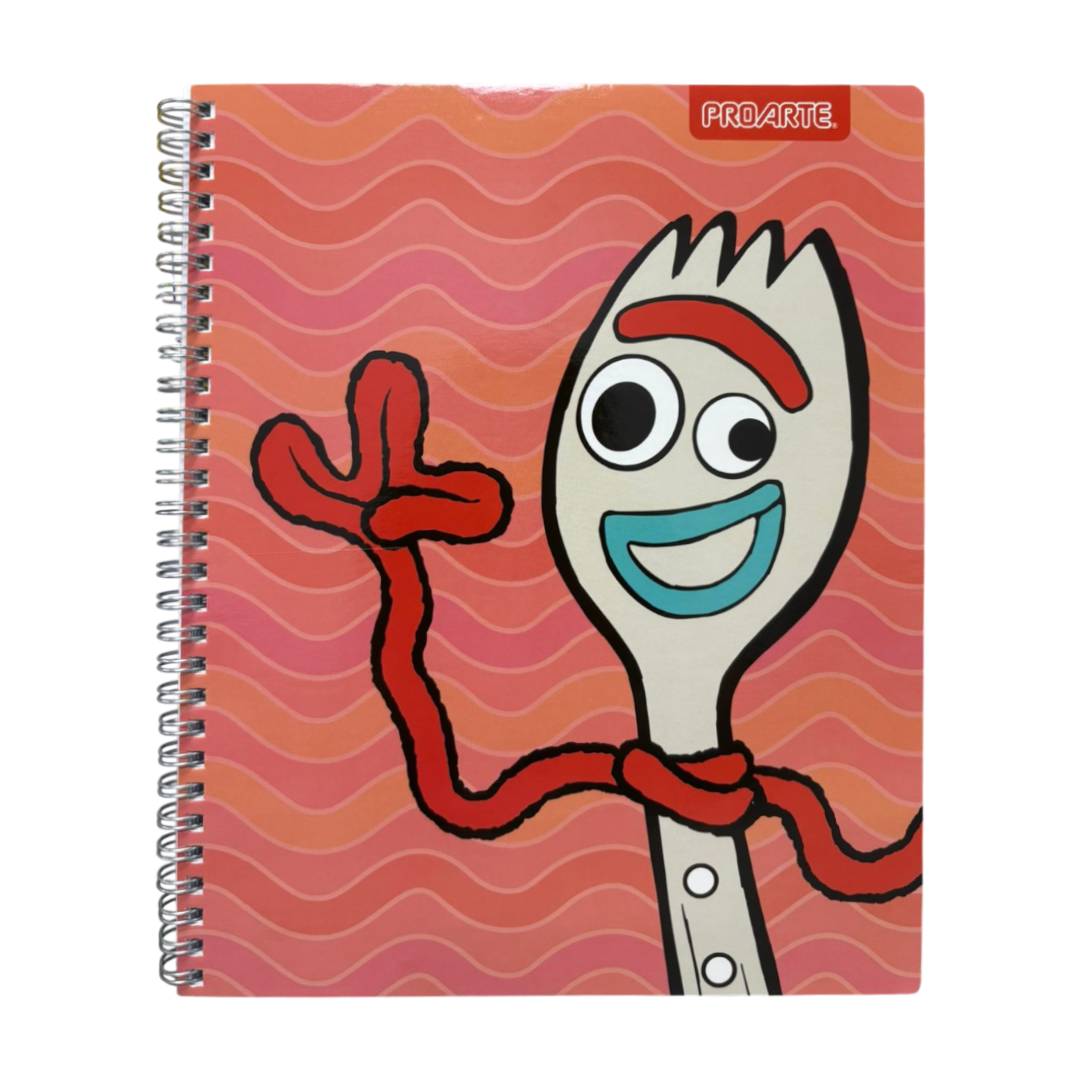 Pack 10 cuadernos Proarte Pixar 100H 7mm