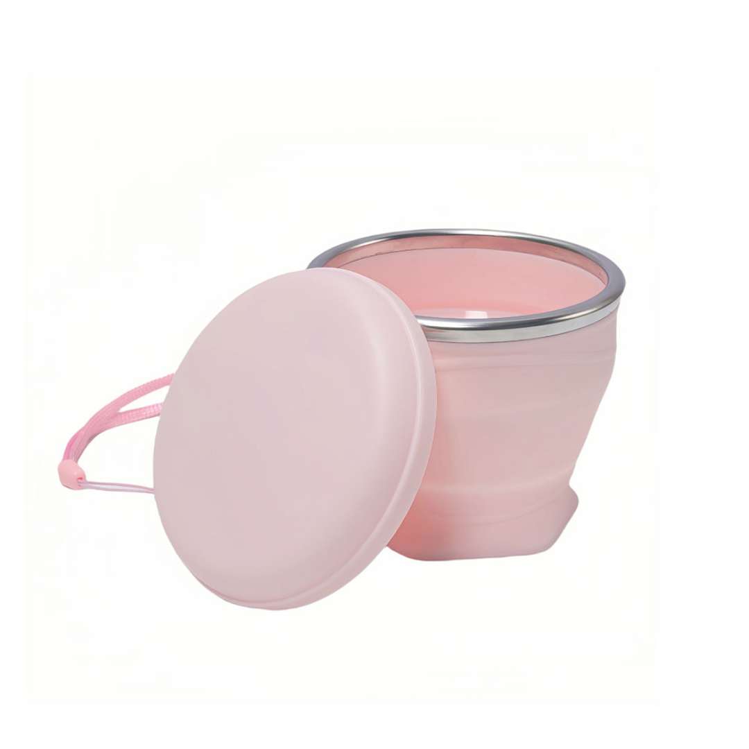 Vaso de bolsillo plegable