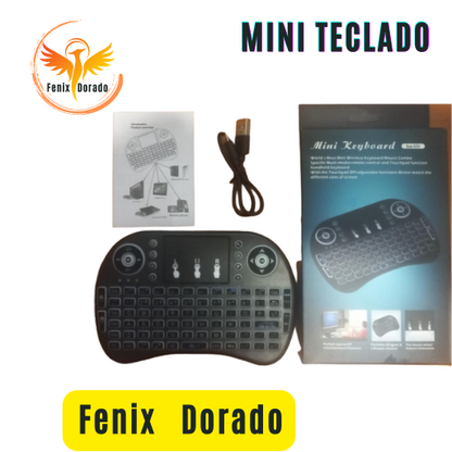 Mini teclado inalámbrico para PC Android TV Box