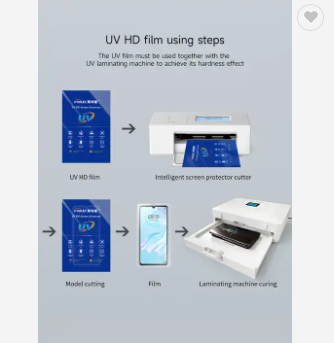 máquina de laminación ultravioleta