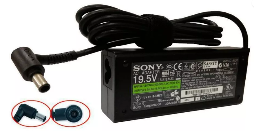 Cargador Sony 19.5v 3.9a  6.0*4.4