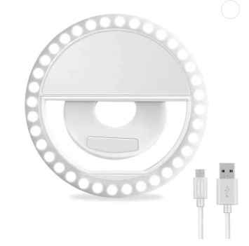 Rechargeable LED Ring Light for Cell Phone selfie ring light selfie LED lights for phone